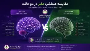 فرآیند تثبیت حافظه در شب آزمون